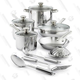 Tools of the Trade Stainless Steel Cookware Set | $30 | Macy’s